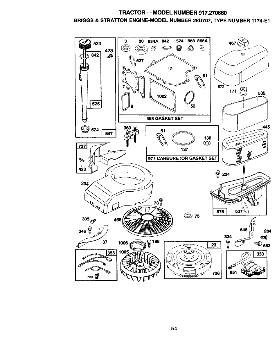 Craftsman 917.270660 User Manual | Page 54 / 60