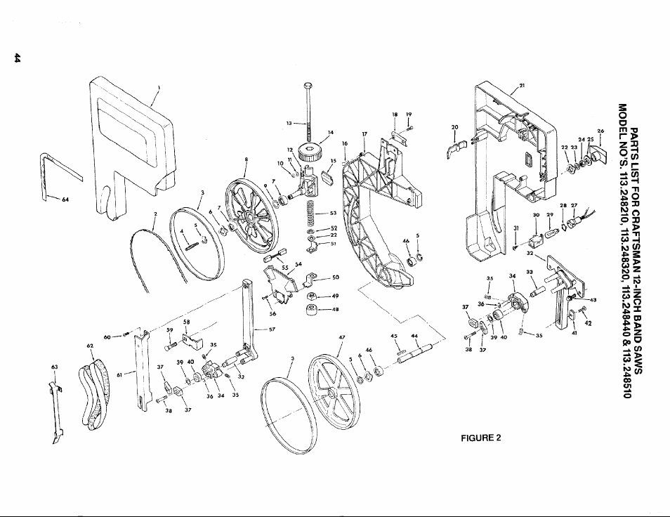 Craftsman 113.248510 User Manual | Page 44 / 52