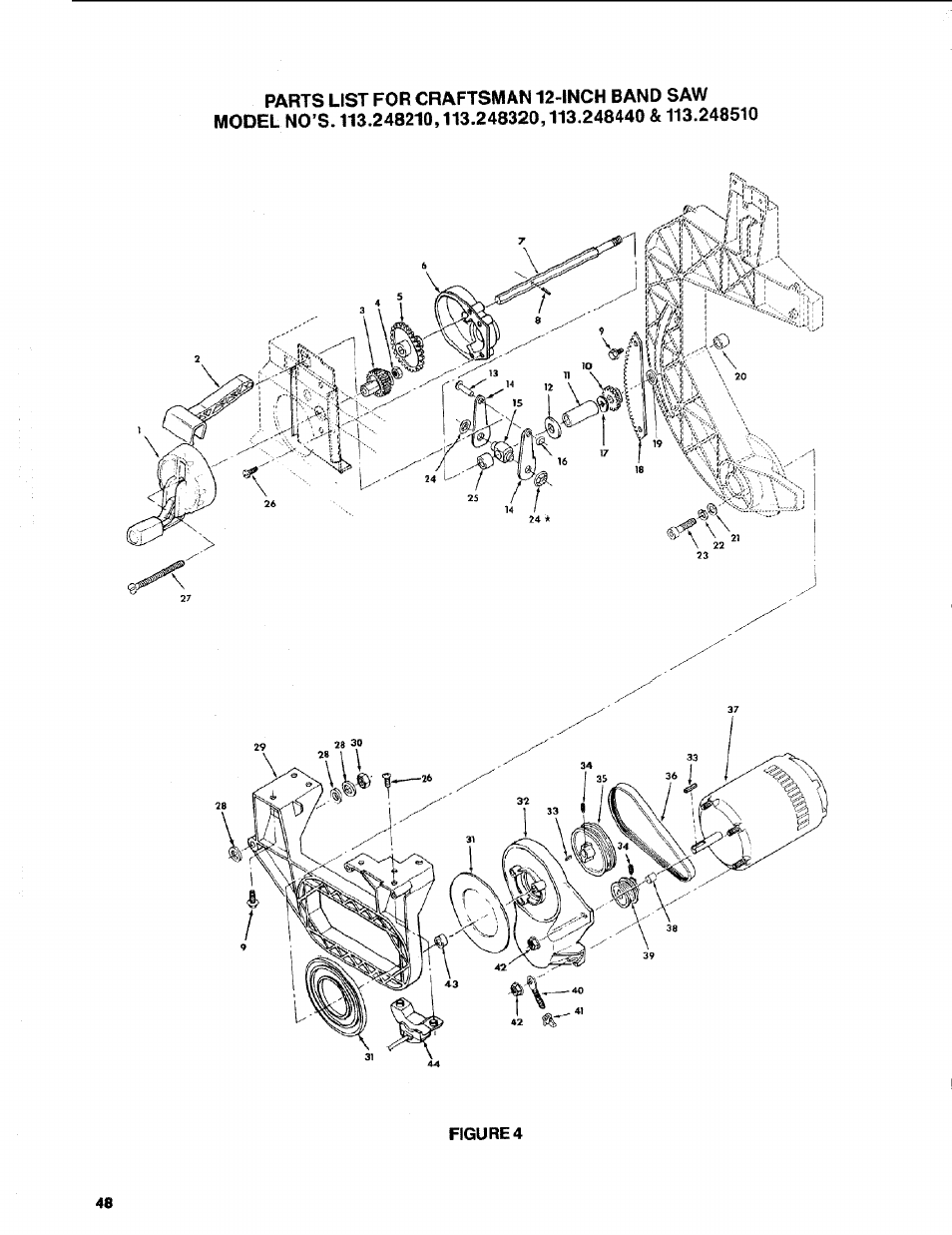 Craftsman 113.248510 User Manual | Page 48 / 52