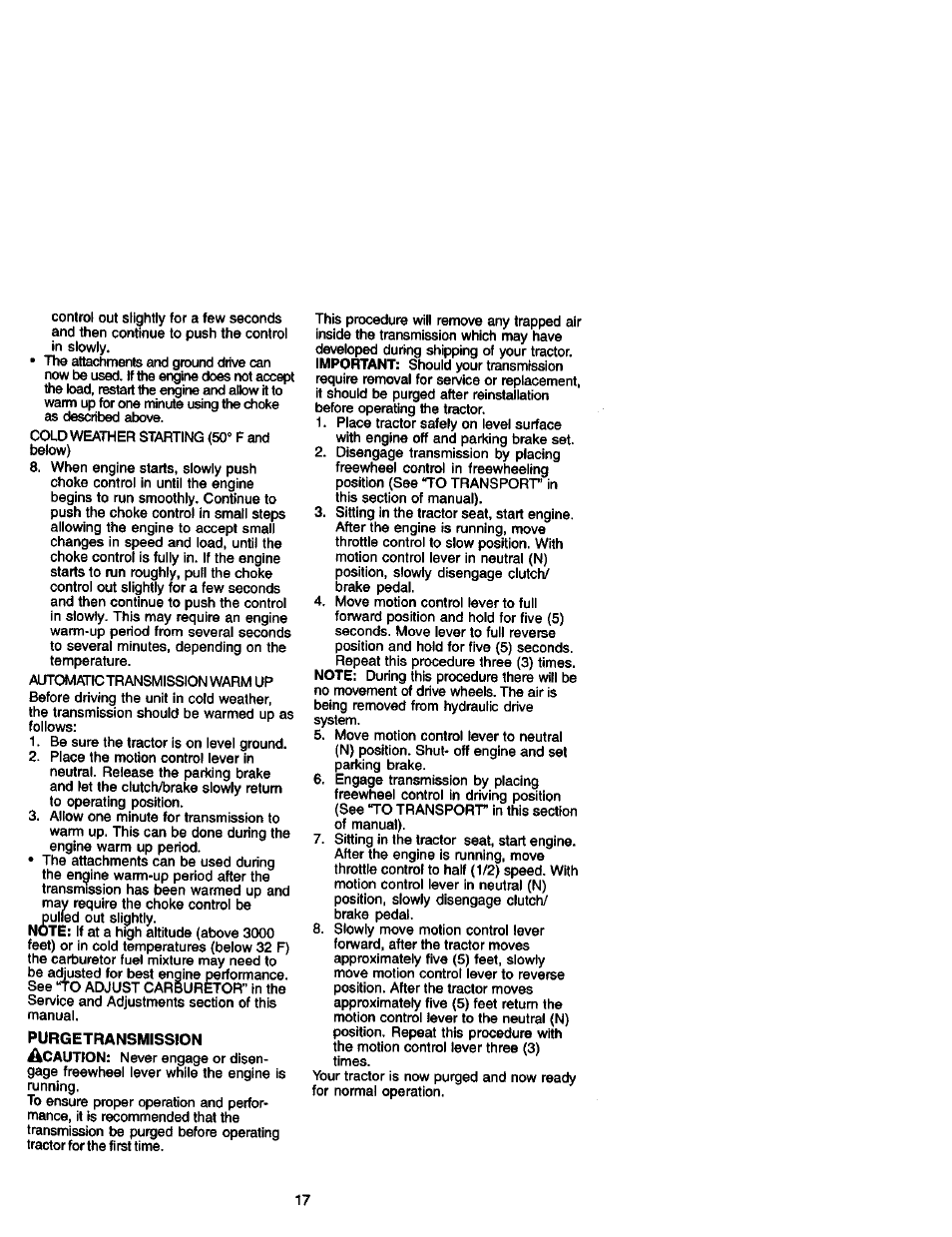 Craftsman 917.271840 User Manual | Page 17 / 60