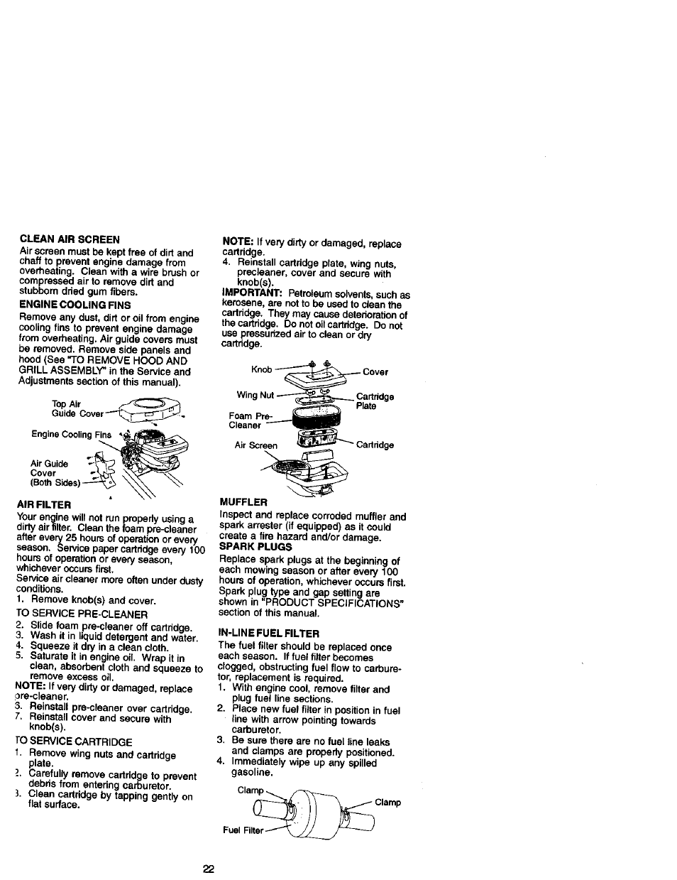 Craftsman 917.271840 User Manual | Page 22 / 60