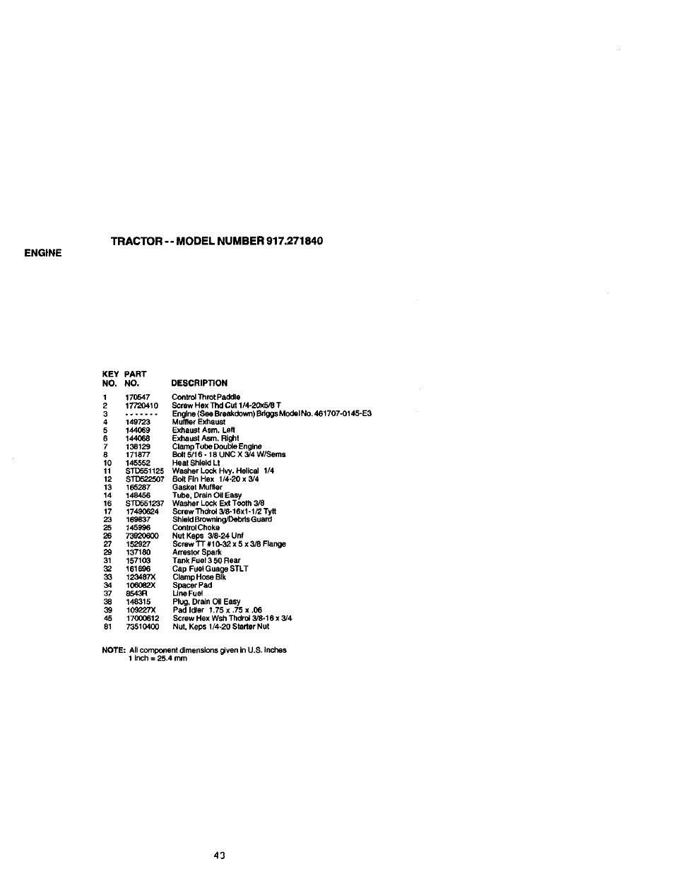 Craftsman 917.271840 User Manual | Page 43 / 60