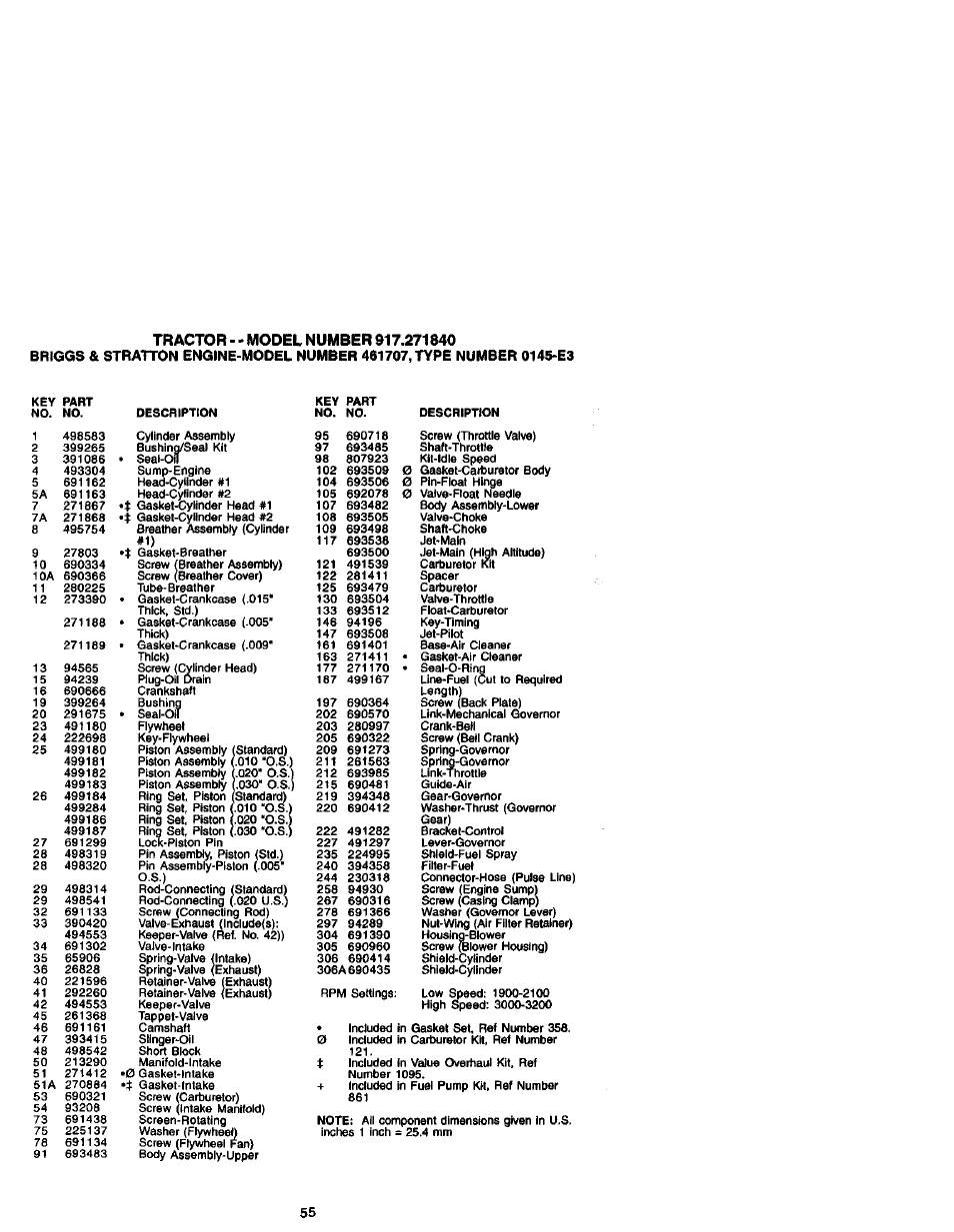 Craftsman 917.271840 User Manual | Page 55 / 60