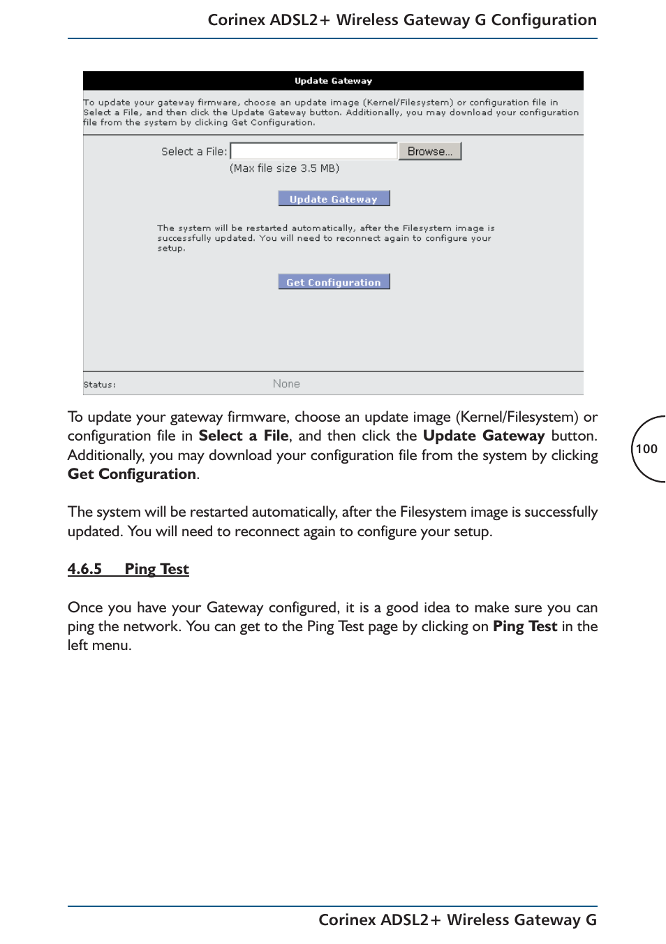 Corinex Global ADSL2+ User Manual | Page 101 / 145