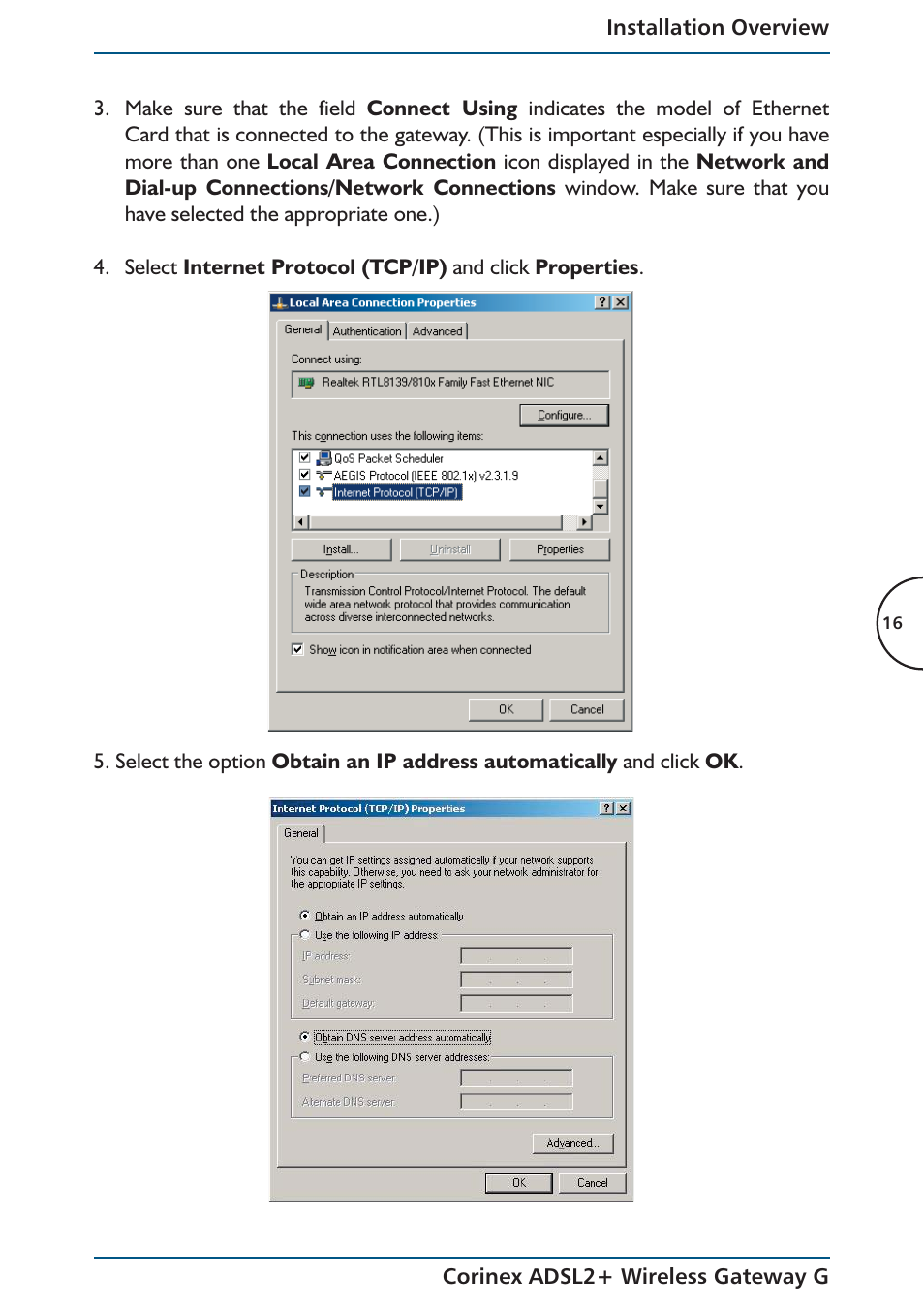 Corinex Global ADSL2+ User Manual | Page 17 / 145