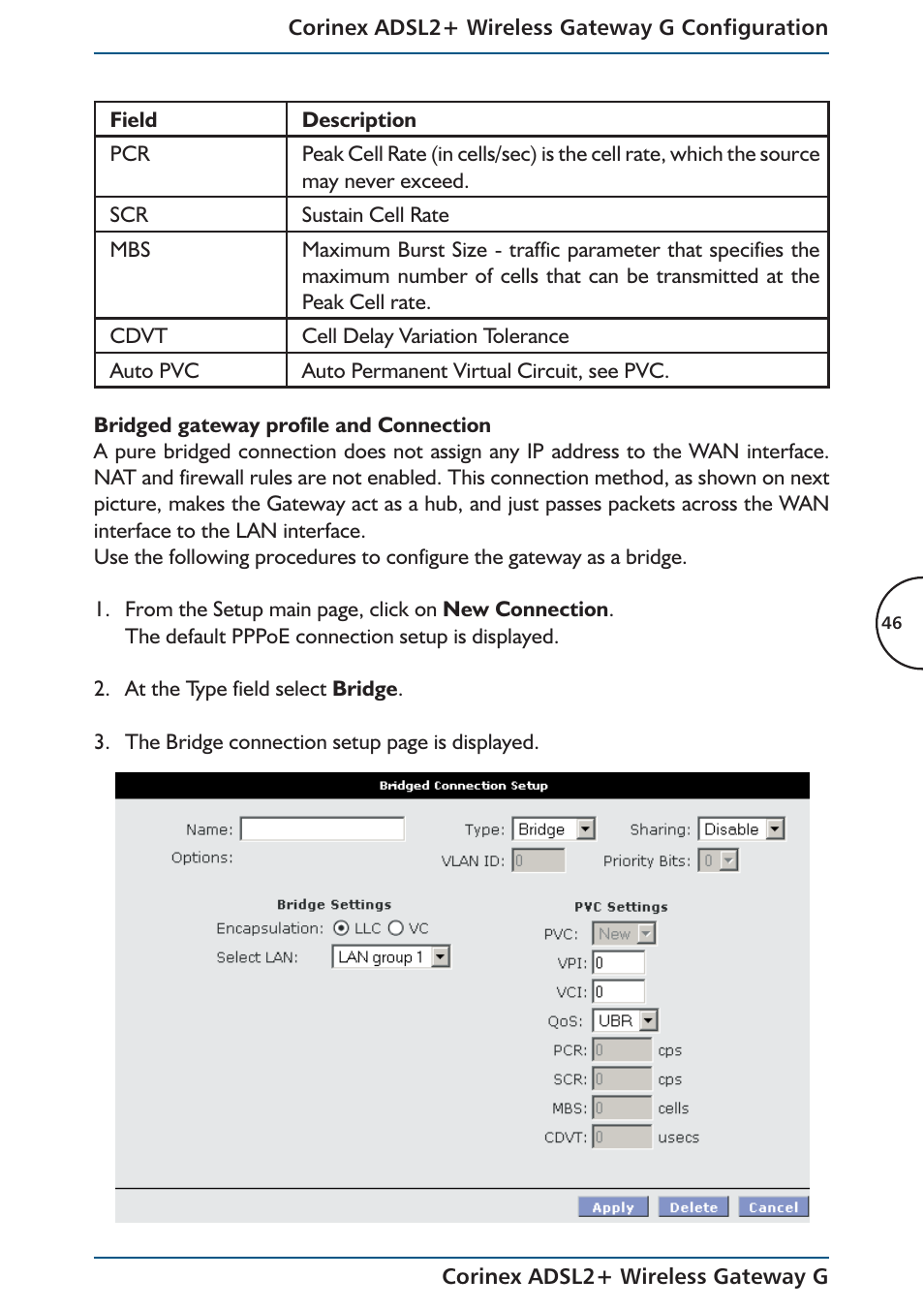 Corinex Global ADSL2+ User Manual | Page 47 / 145