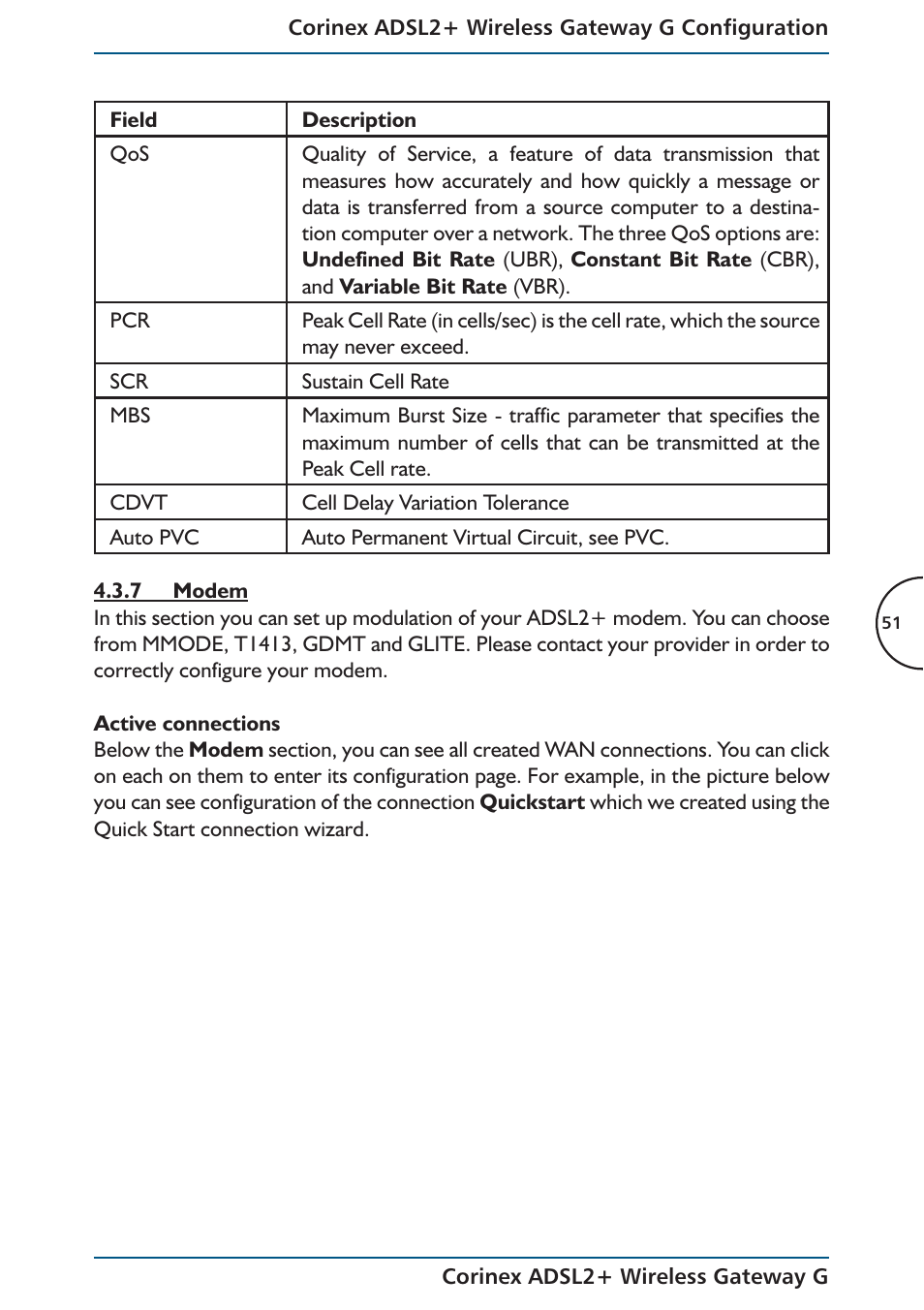 Corinex Global ADSL2+ User Manual | Page 52 / 145