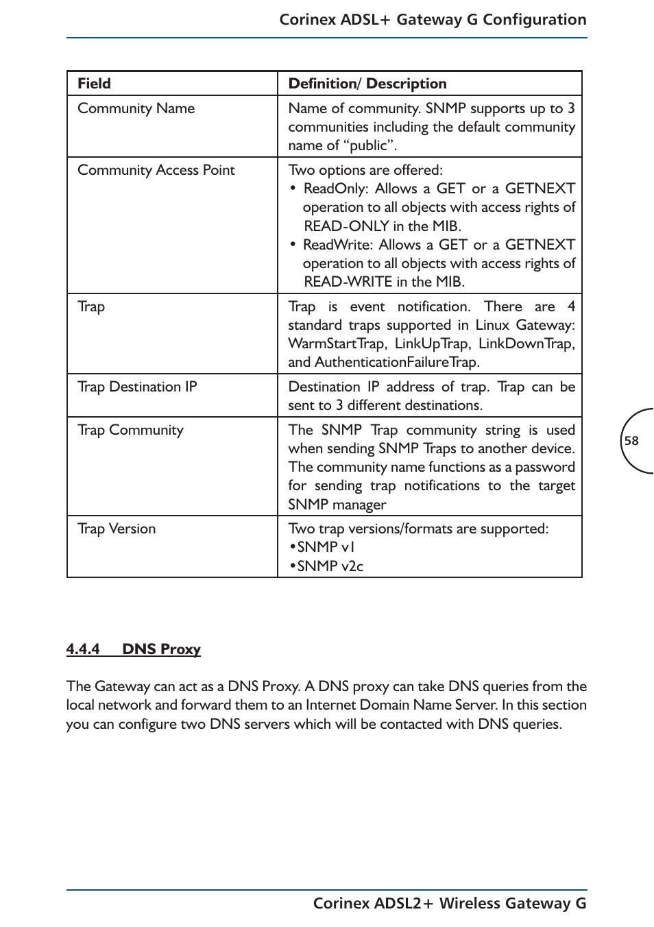 Corinex Global ADSL2+ User Manual | Page 59 / 145