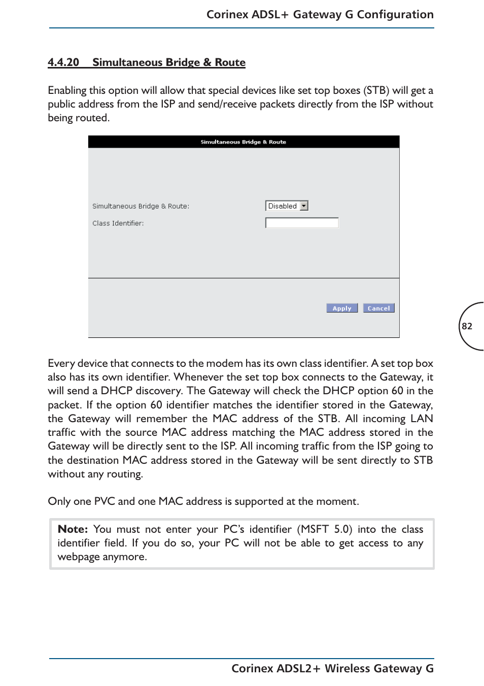 Corinex Global ADSL2+ User Manual | Page 83 / 145