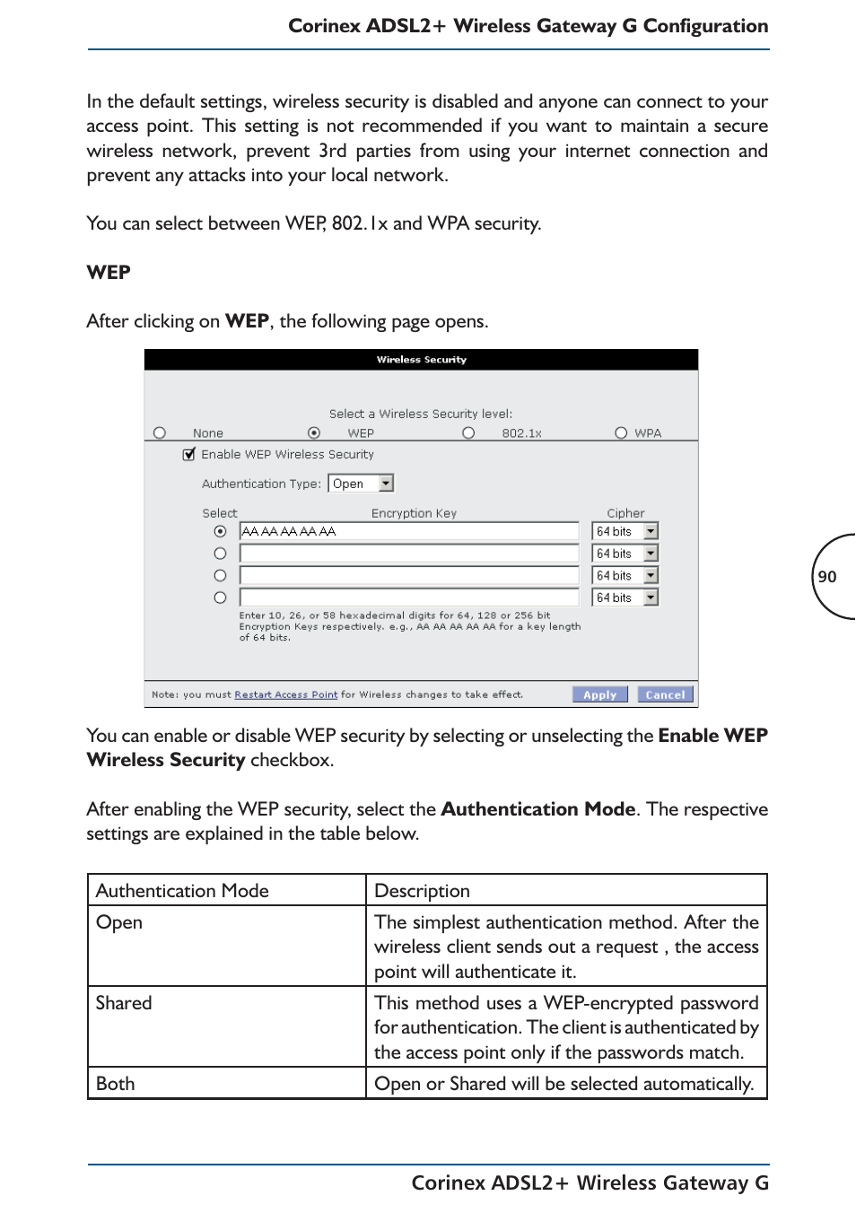 Corinex Global ADSL2+ User Manual | Page 91 / 145