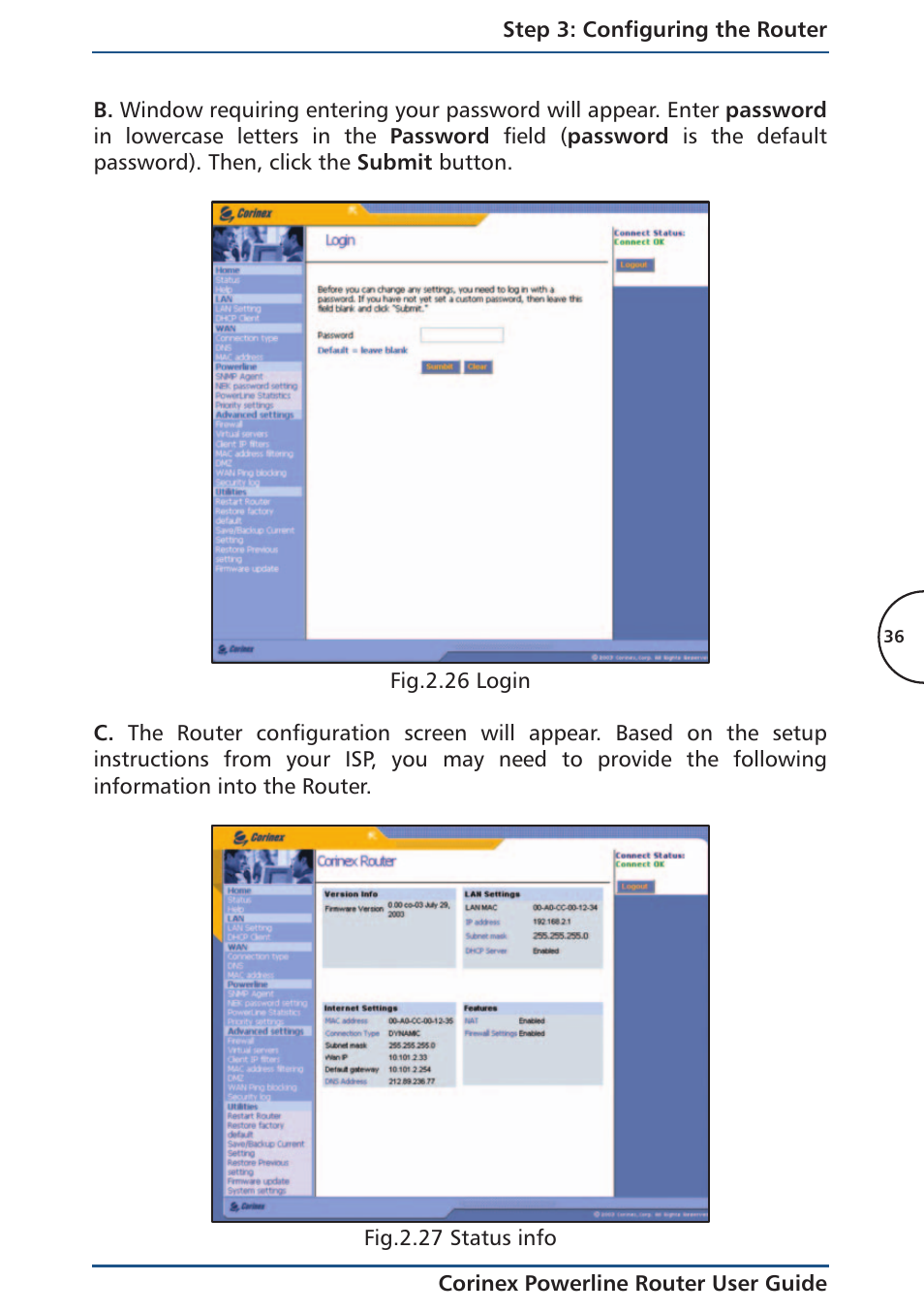 Corinex Global Powerline Router User Manual | Page 39 / 111