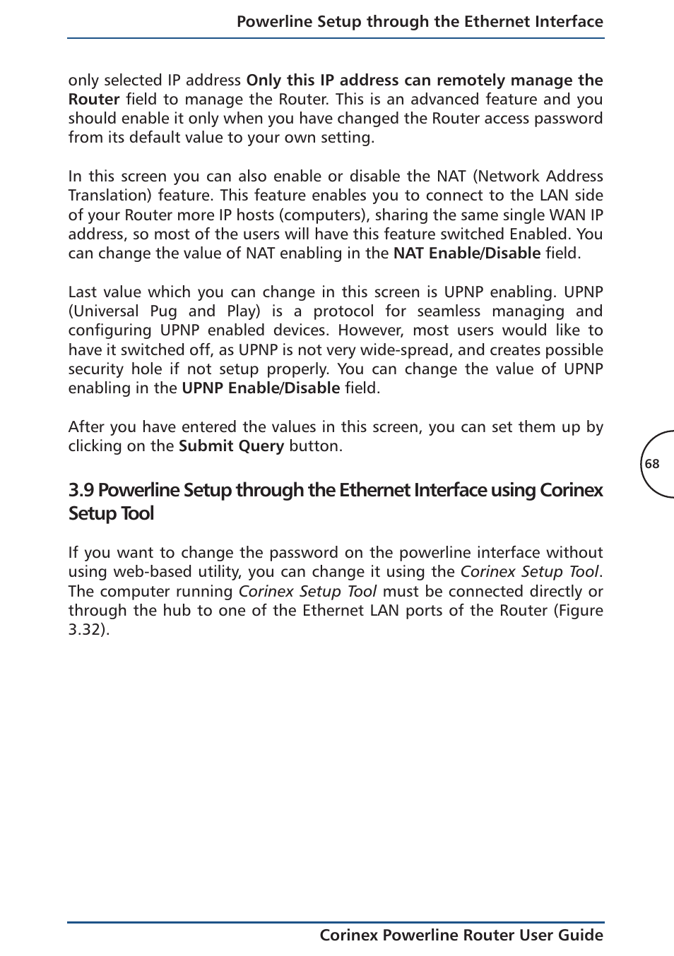 Corinex Global Powerline Router User Manual | Page 71 / 111
