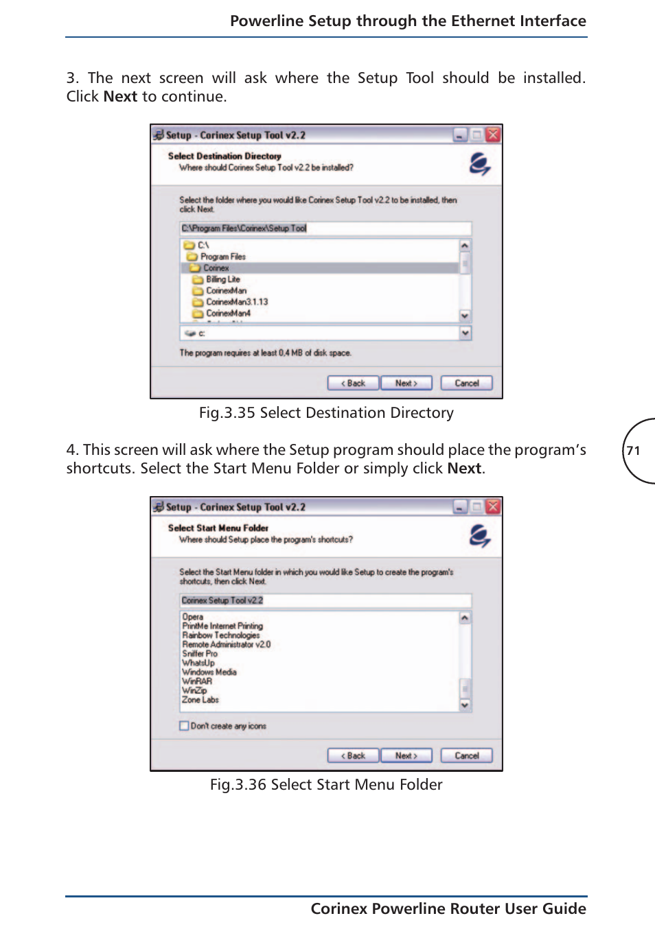 Corinex Global Powerline Router User Manual | Page 74 / 111