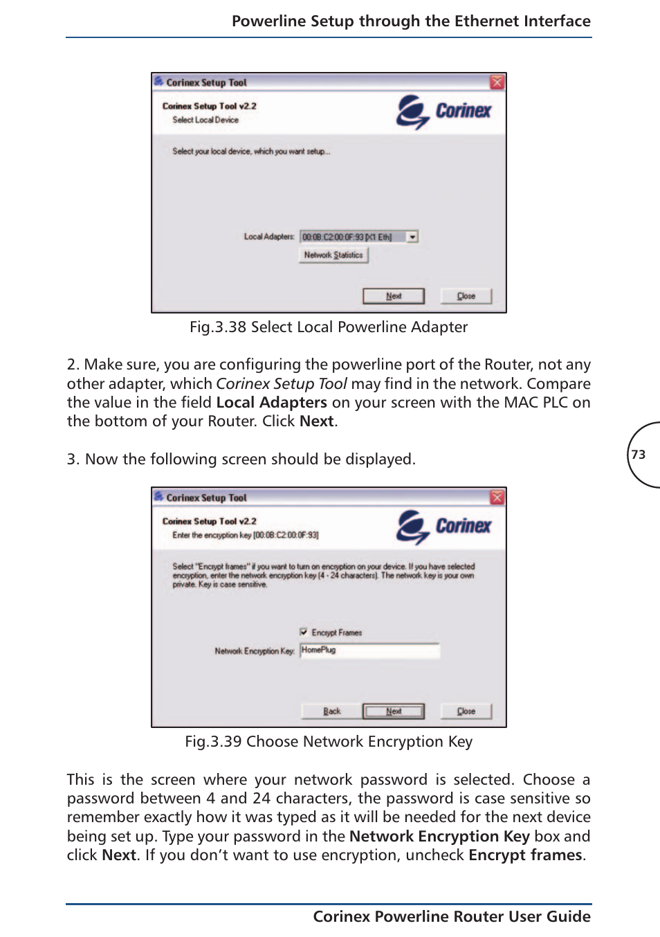 Corinex Global Powerline Router User Manual | Page 76 / 111