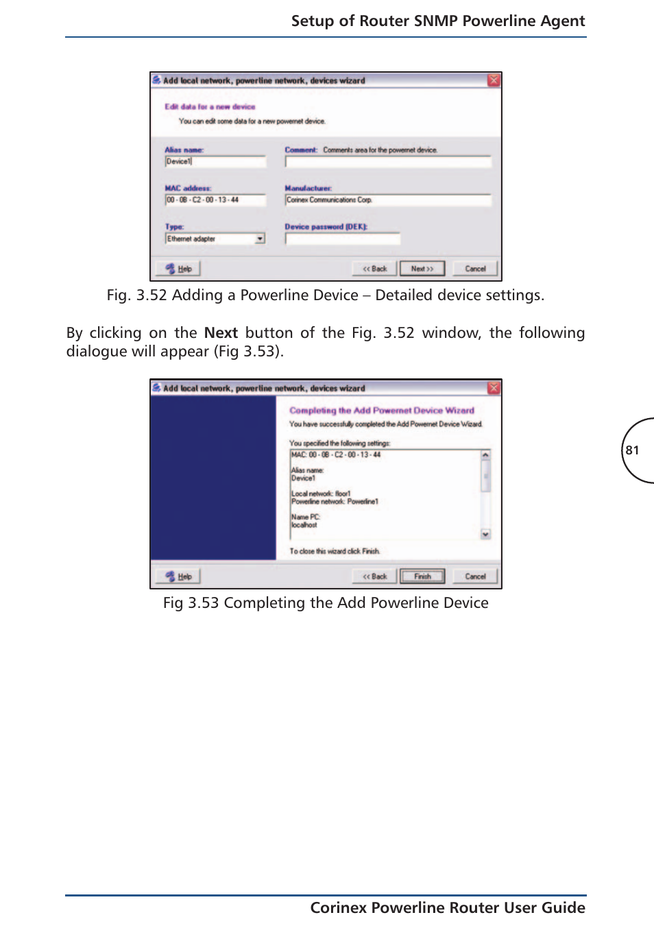 Corinex Global Powerline Router User Manual | Page 84 / 111