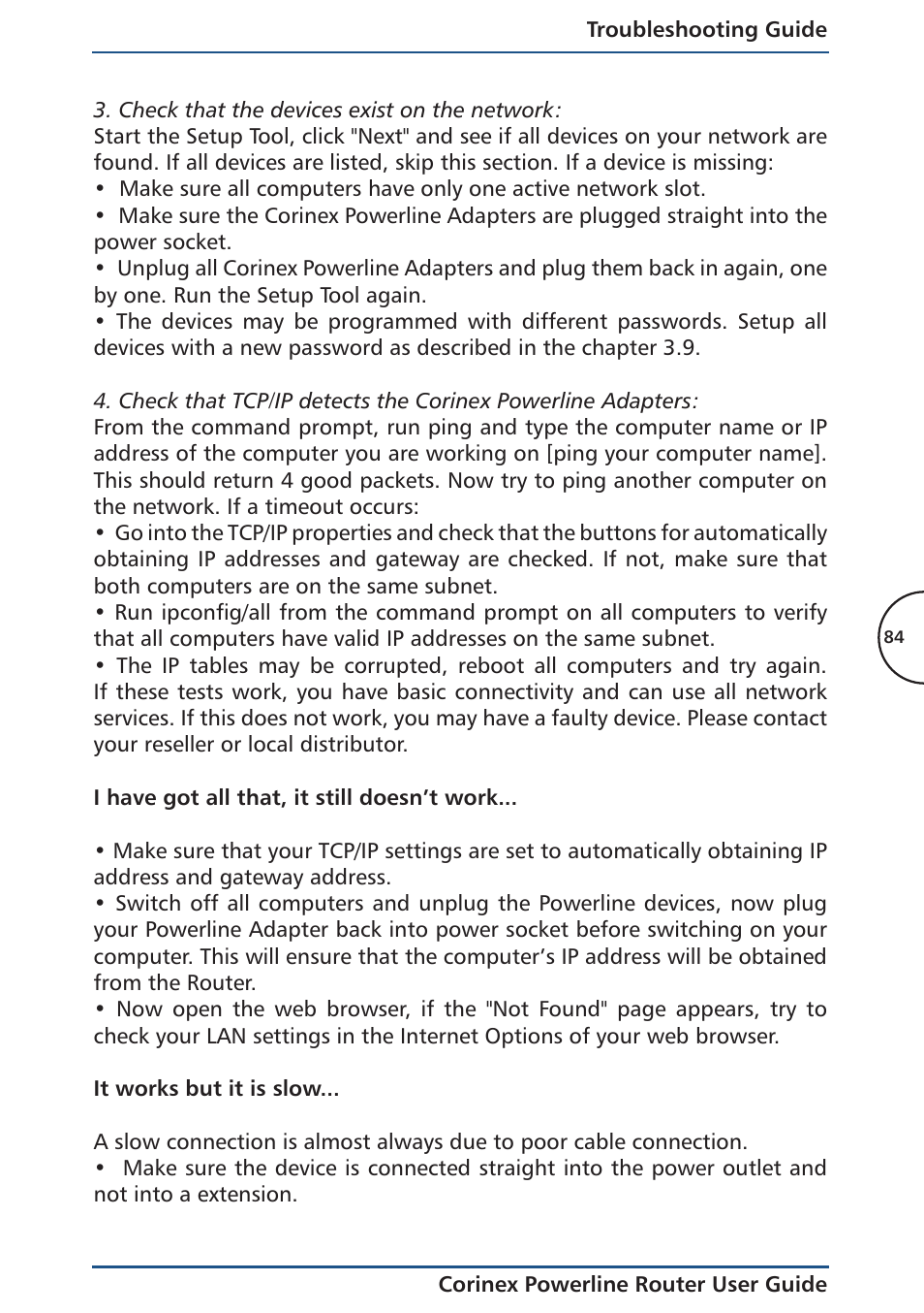 Corinex Global Powerline Router User Manual | Page 87 / 111