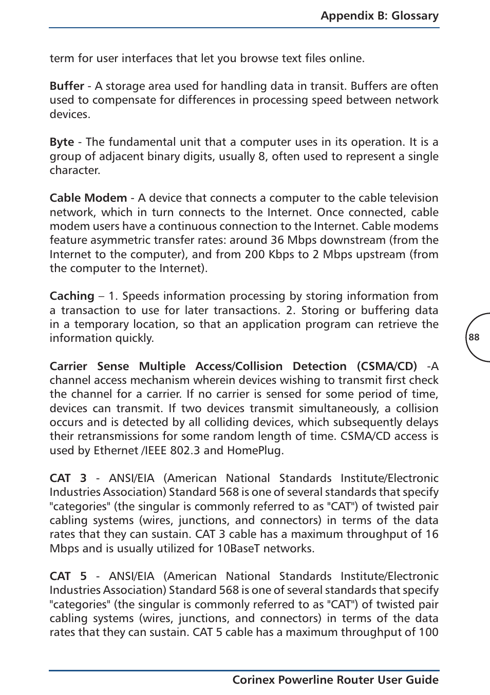 Corinex Global Powerline Router User Manual | Page 91 / 111