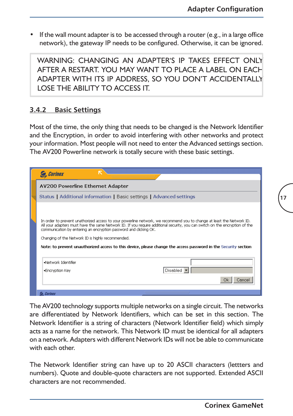 Corinex Global Corinex GameNet User Manual | Page 19 / 47