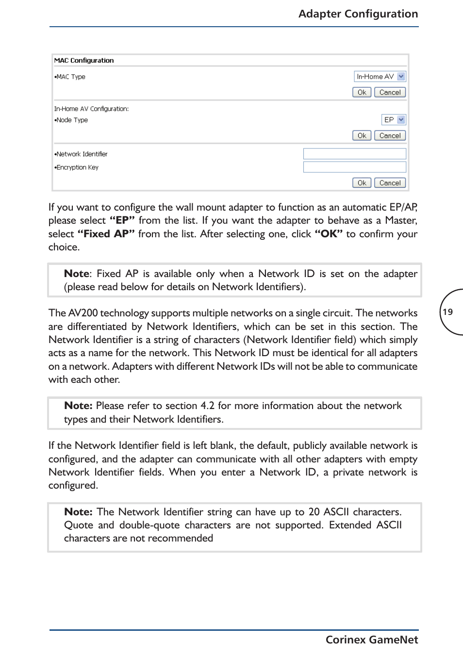Corinex Global Corinex GameNet User Manual | Page 21 / 47