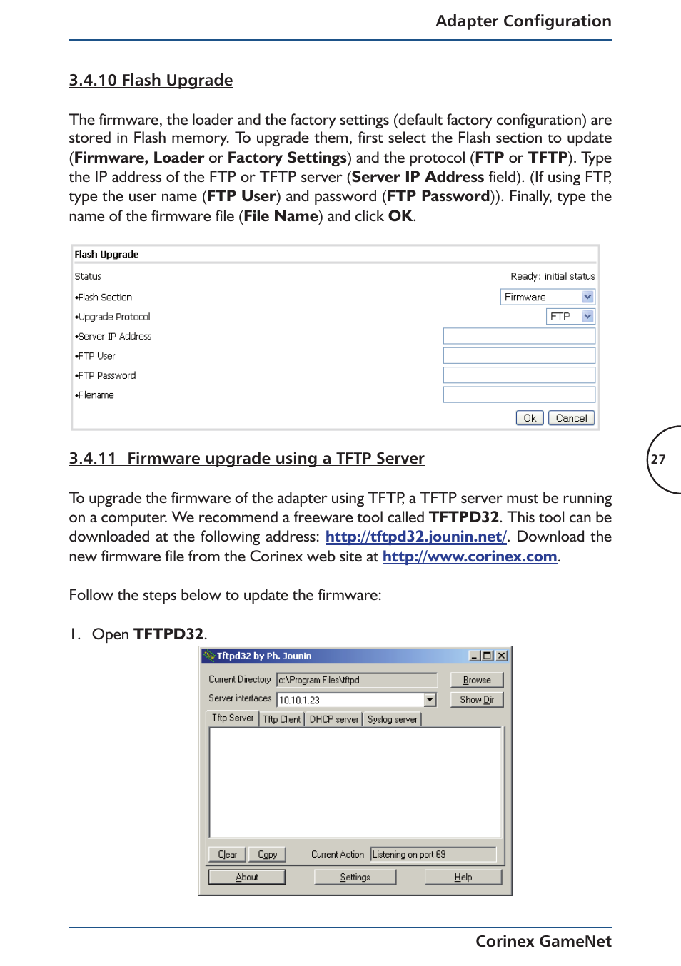 Corinex Global Corinex GameNet User Manual | Page 29 / 47