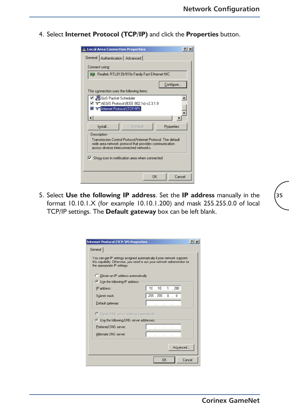 Corinex Global Corinex GameNet User Manual | Page 37 / 47