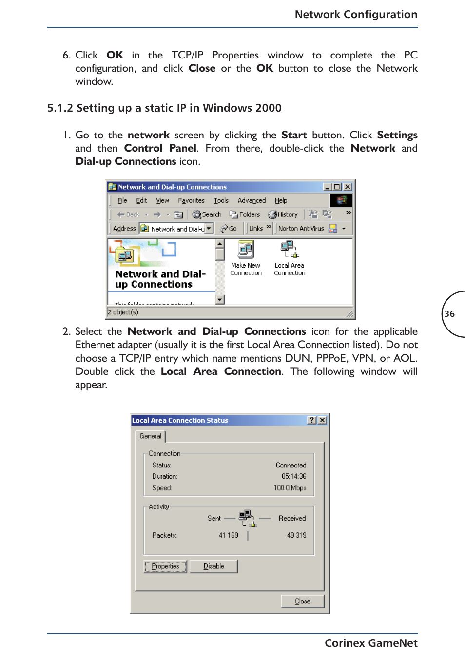 Corinex Global Corinex GameNet User Manual | Page 38 / 47