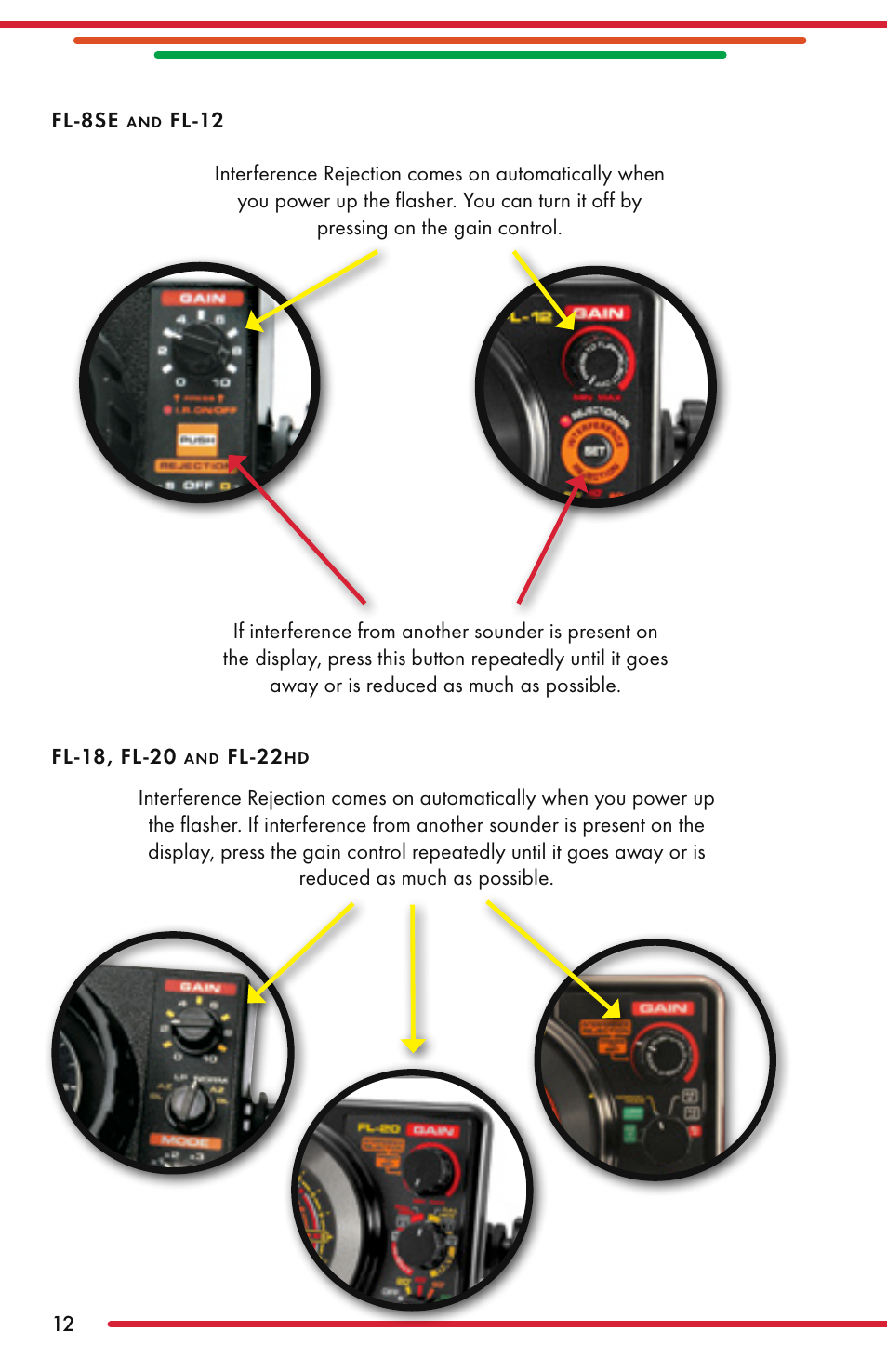 Vexilar FL-22 User Manual | Page 12 / 52