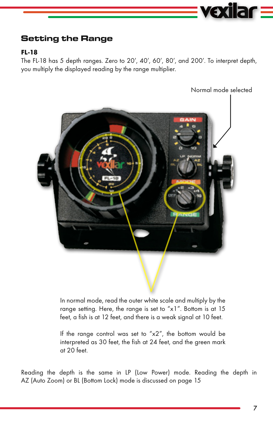 Vexilar FL-22 User Manual | Page 7 / 52