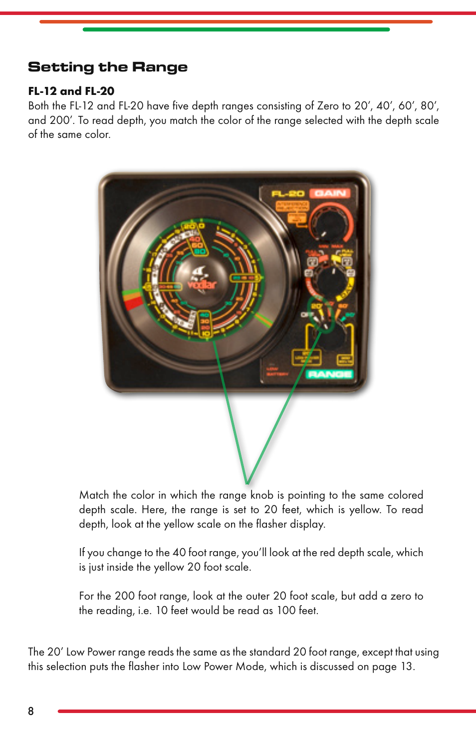 Vexilar FL-22 User Manual | Page 8 / 52