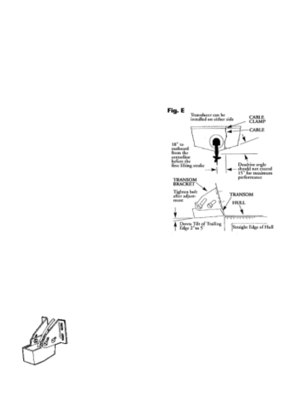 Transducer installation | Vexilar FL-8 User Manual | Page 5 / 26