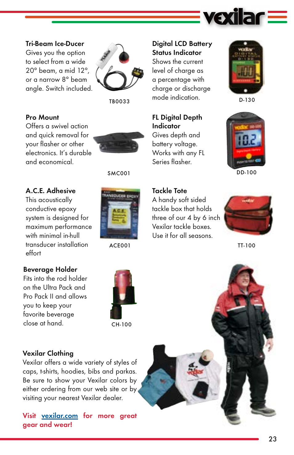 Vexilar Fish Scout 2013 User Manual | Page 23 / 28