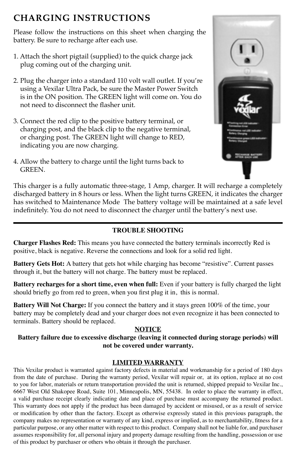 Vexilar V-410 User Manual | 1 page