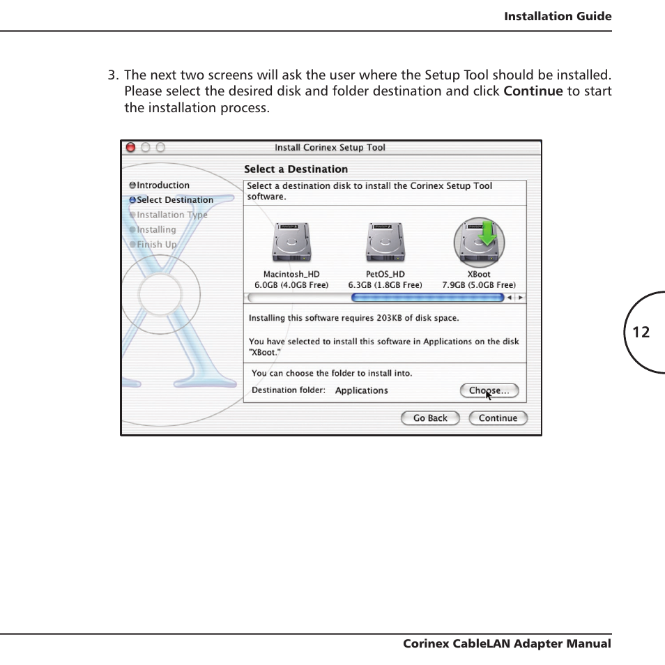Corinex Global MAC OS X User Manual | Page 15 / 35