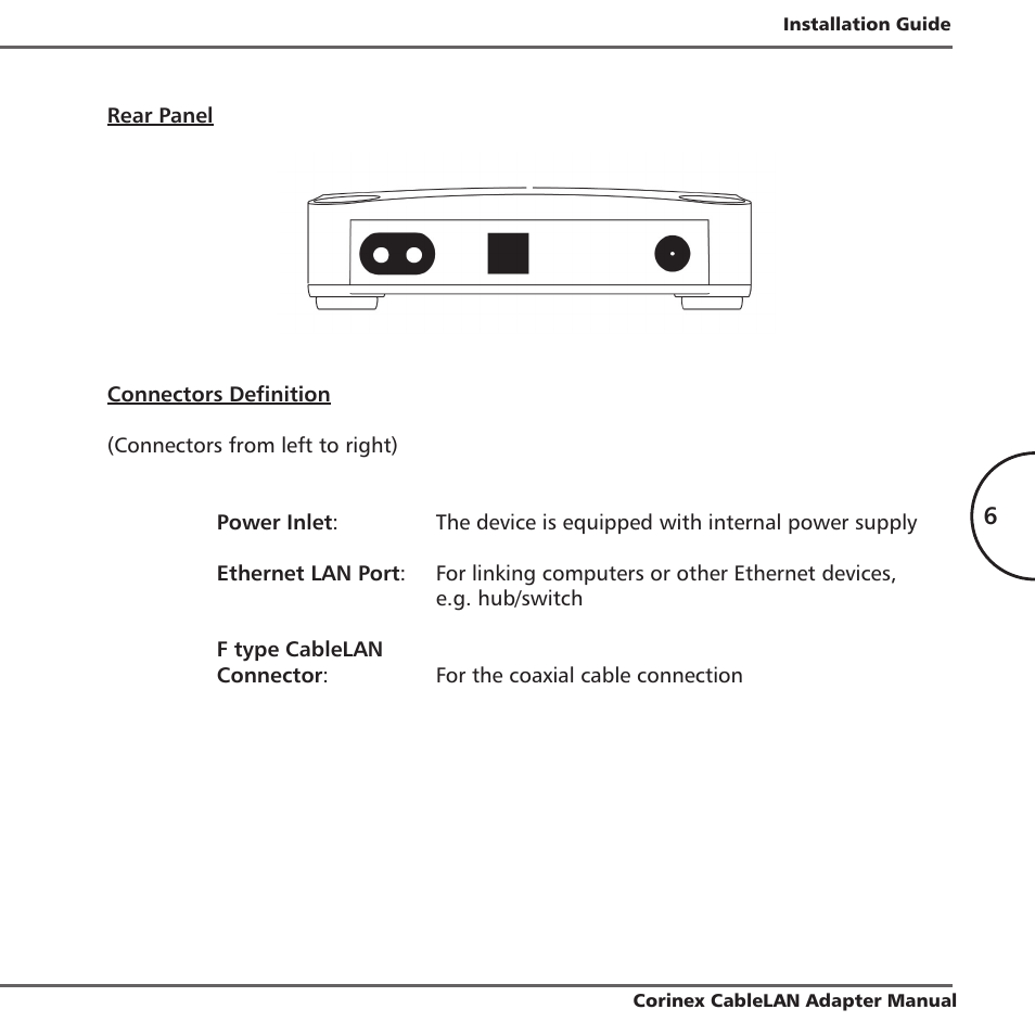Corinex Global MAC OS X User Manual | Page 9 / 35