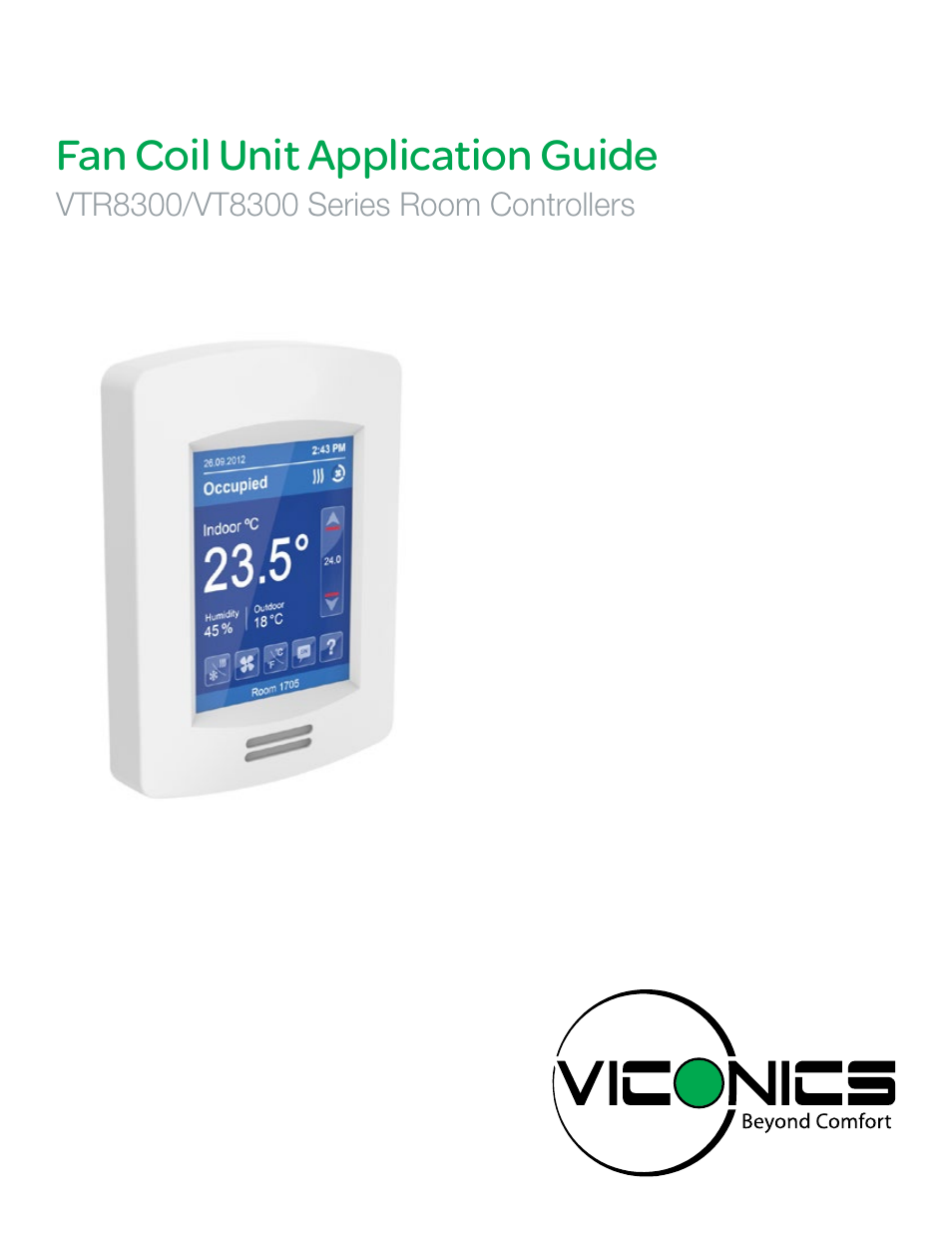 Viconics VT8300 Low Voltage Application Guide User Manual | 64 pages