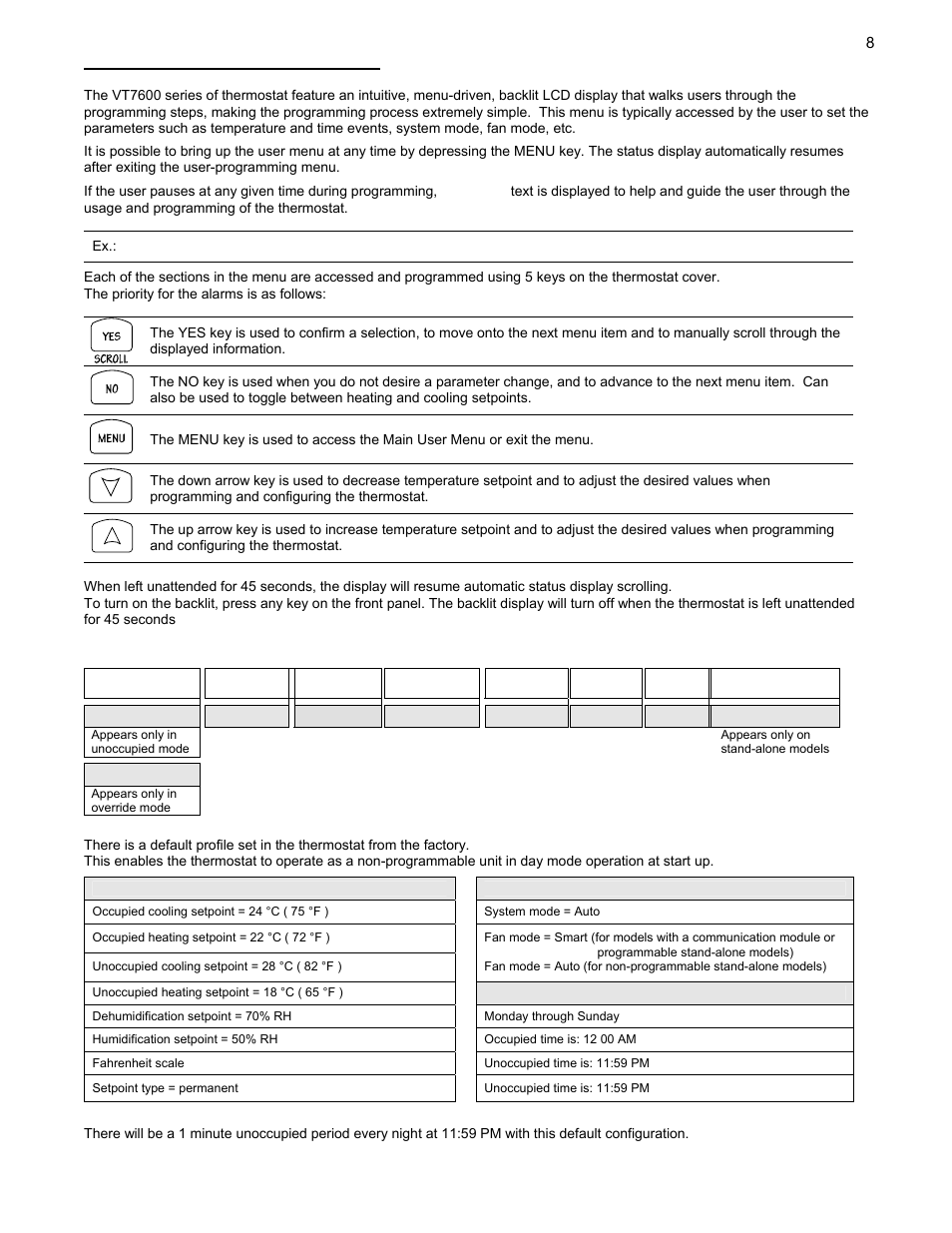Viconics VT7607 BACnet Integration Guide (First Release 1000 Series) User Manual | Page 8 / 23