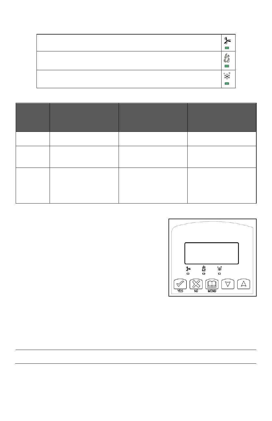 User interface, User configuring instructions menu | Viconics VT7607 Installation Manual User Manual | Page 12 / 36