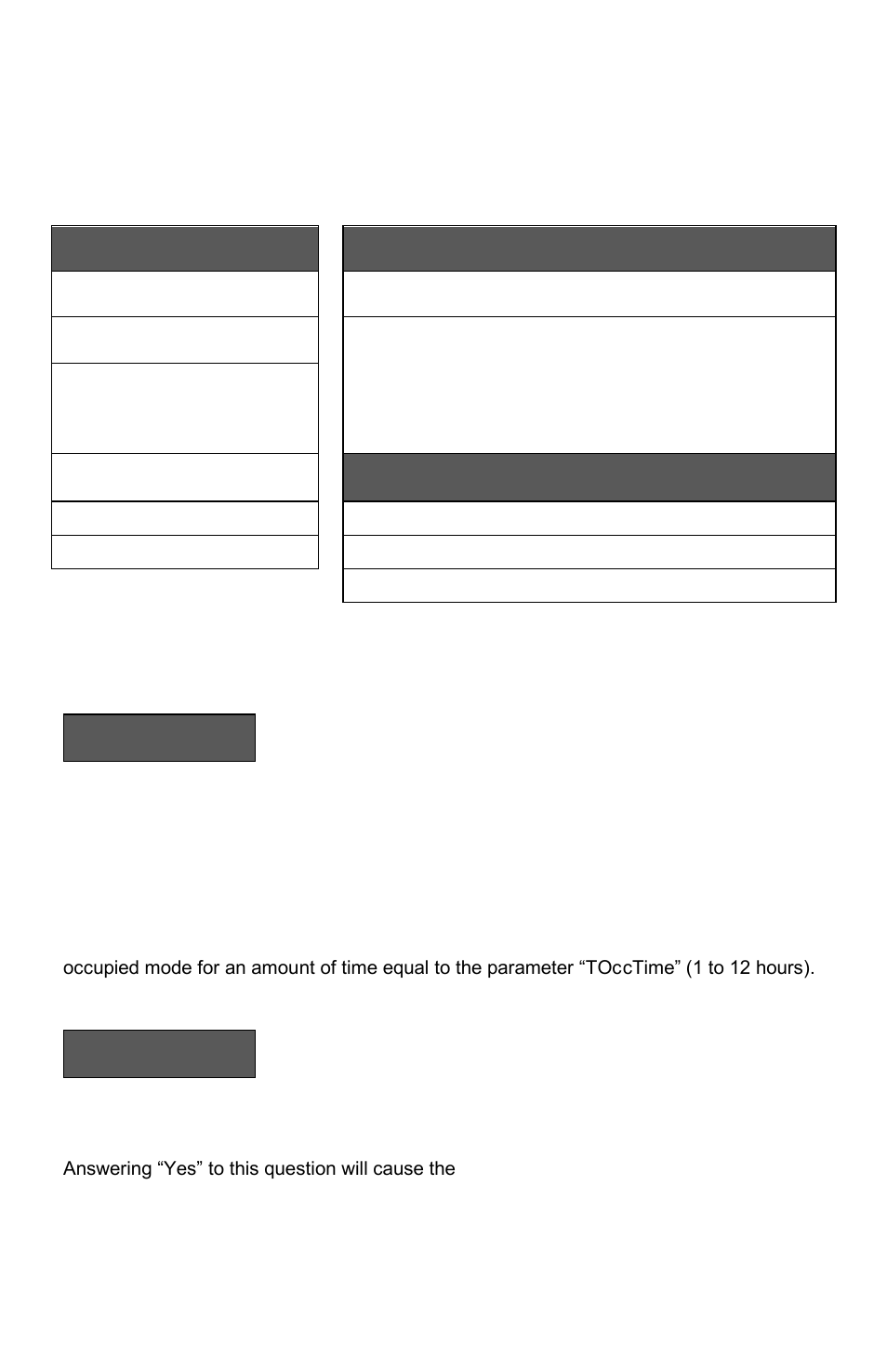 Occupied setpoints adjustments | Viconics VT7607 Installation Manual User Manual | Page 14 / 36