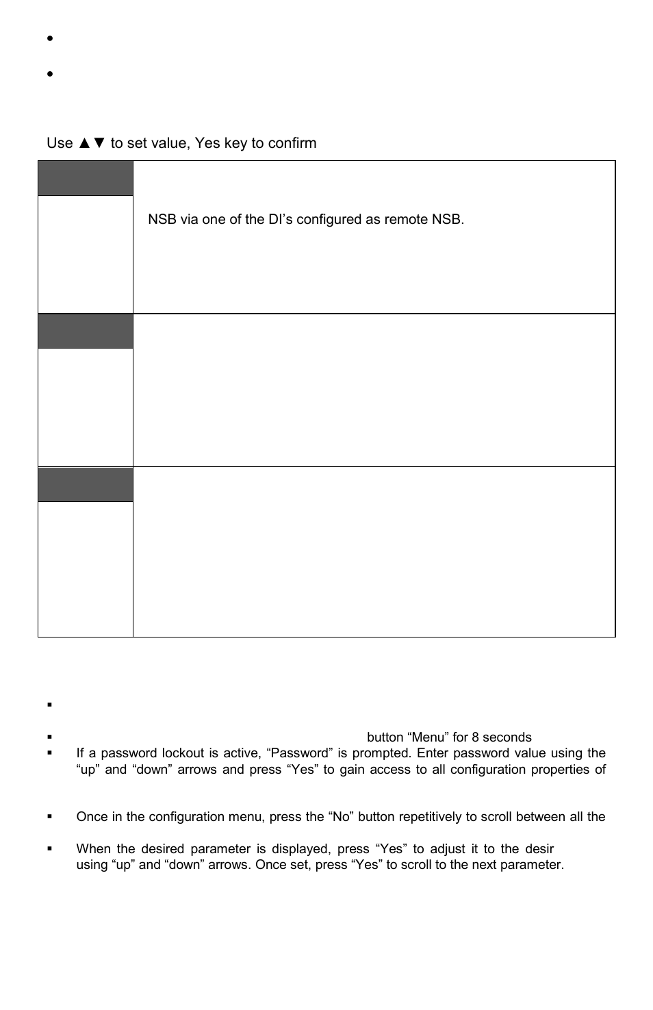 Installer configuration parameter menu | Viconics VT7607 Installation Manual User Manual | Page 21 / 36