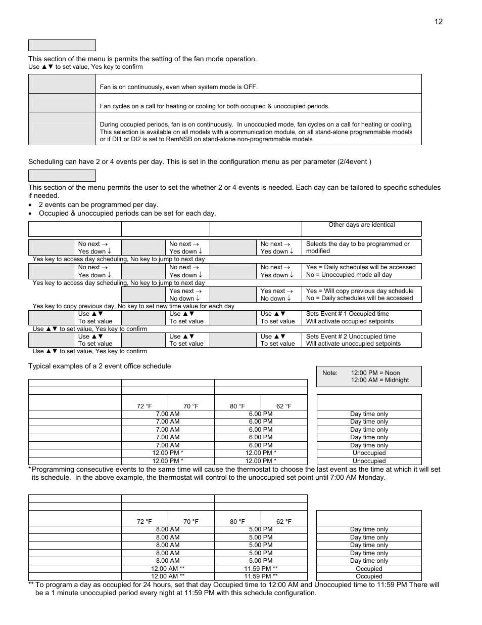Viconics VT7600 Installation Guide (First Release 1000 Series) User Manual | Page 12 / 24
