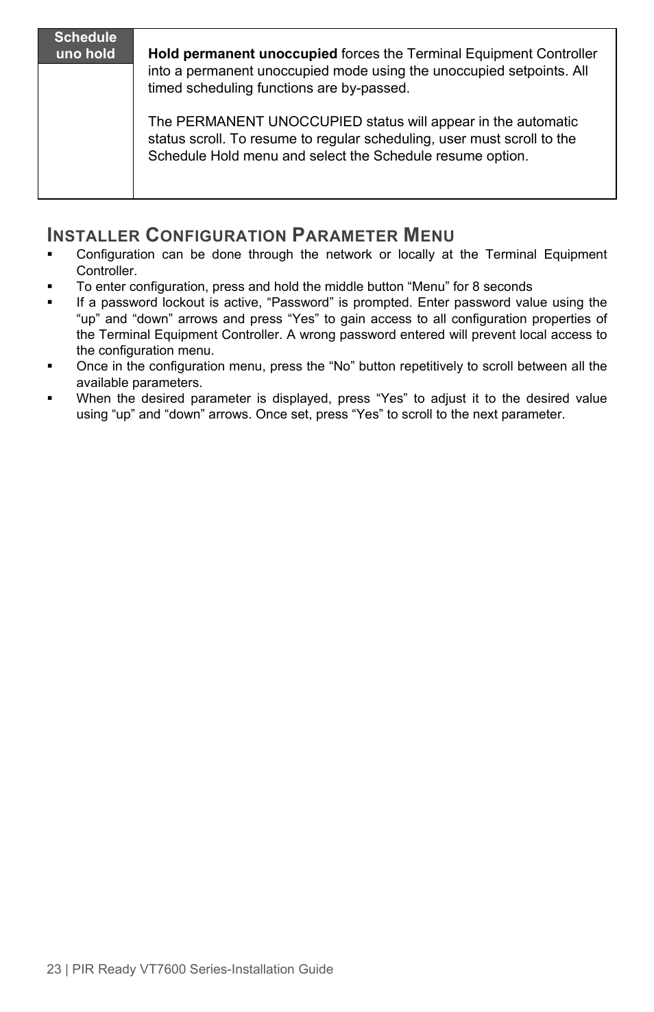 Viconics VT7600 Installation Guide (Current Release 5000 Series PIR Ready) User Manual | Page 23 / 39
