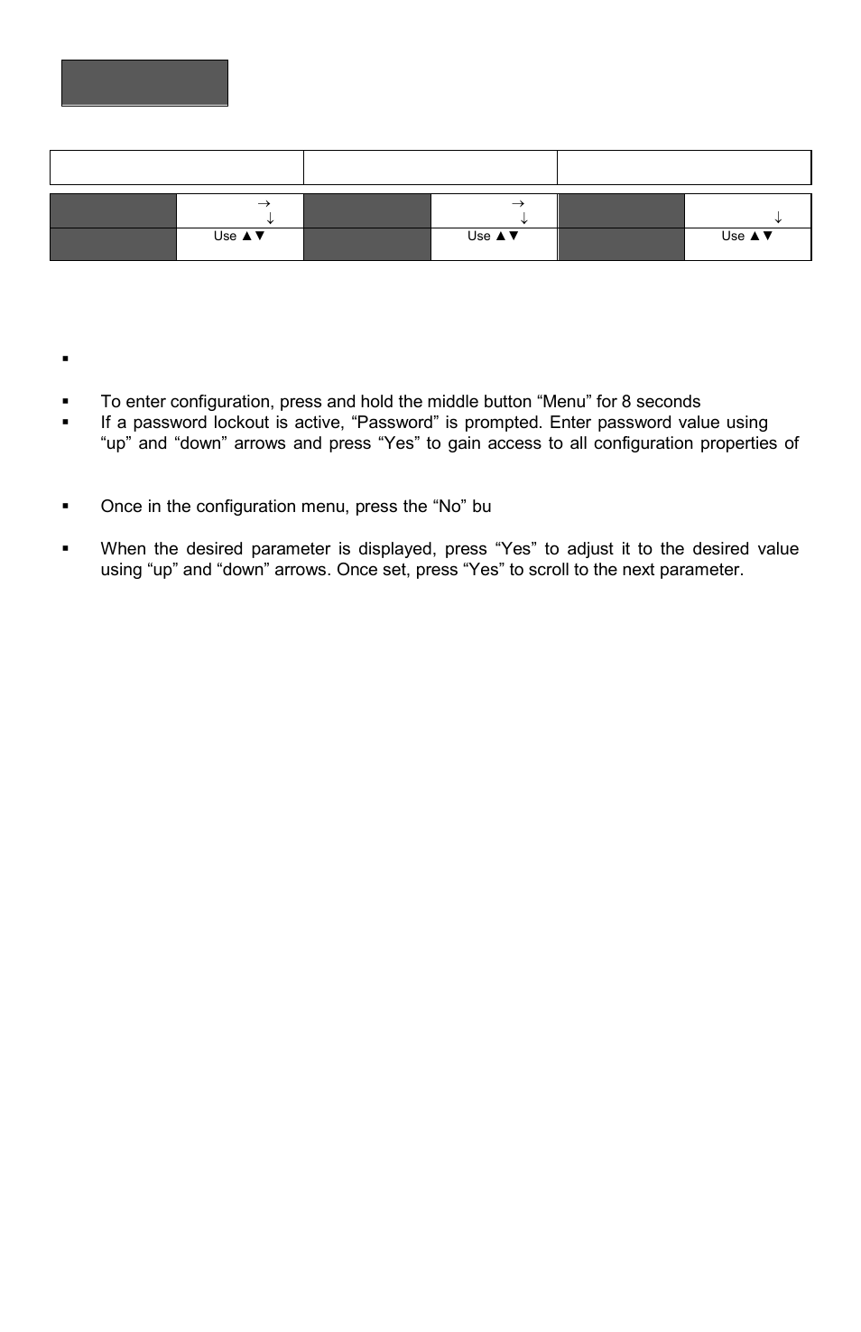 Installer configuration parameter menu, Nstaller, Onfiguration | Arameter, Time setting day setting time format setting | Viconics VT7682S Installation Manual User Manual | Page 14 / 19