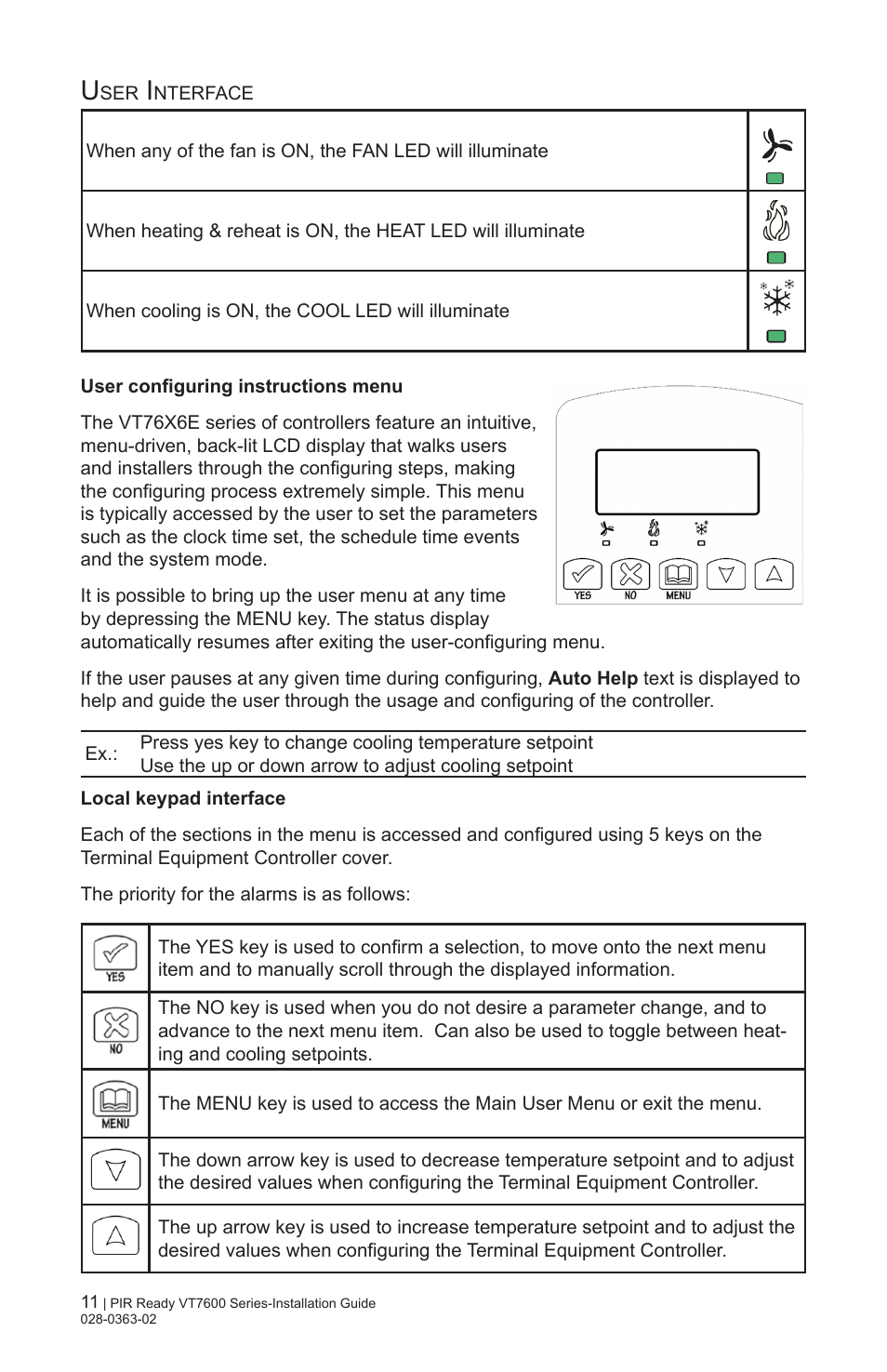 Viconics VT7606E Installation Manual User Manual | Page 11 / 34