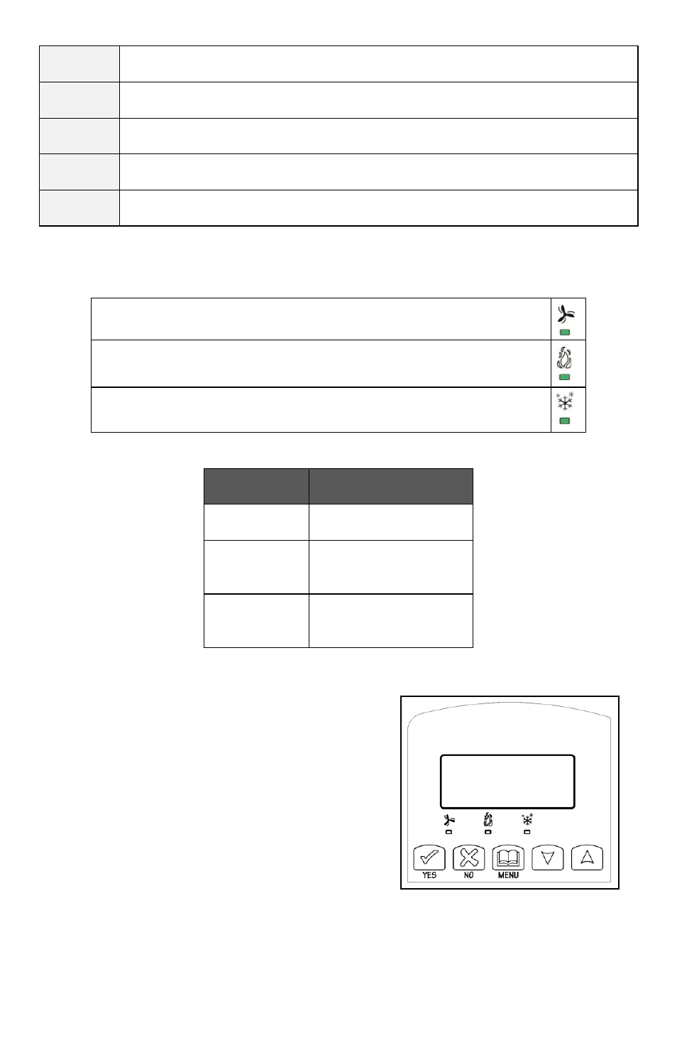 User interface, User configuring instructions menu | Viconics VT7600W Installation Manual User Manual | Page 13 / 35