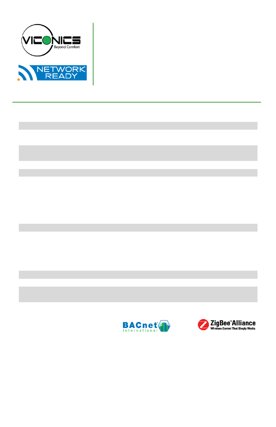 Viconics VT7300 Installation Manual (Current Release 5000 Series PIR Ready) User Manual | 33 pages