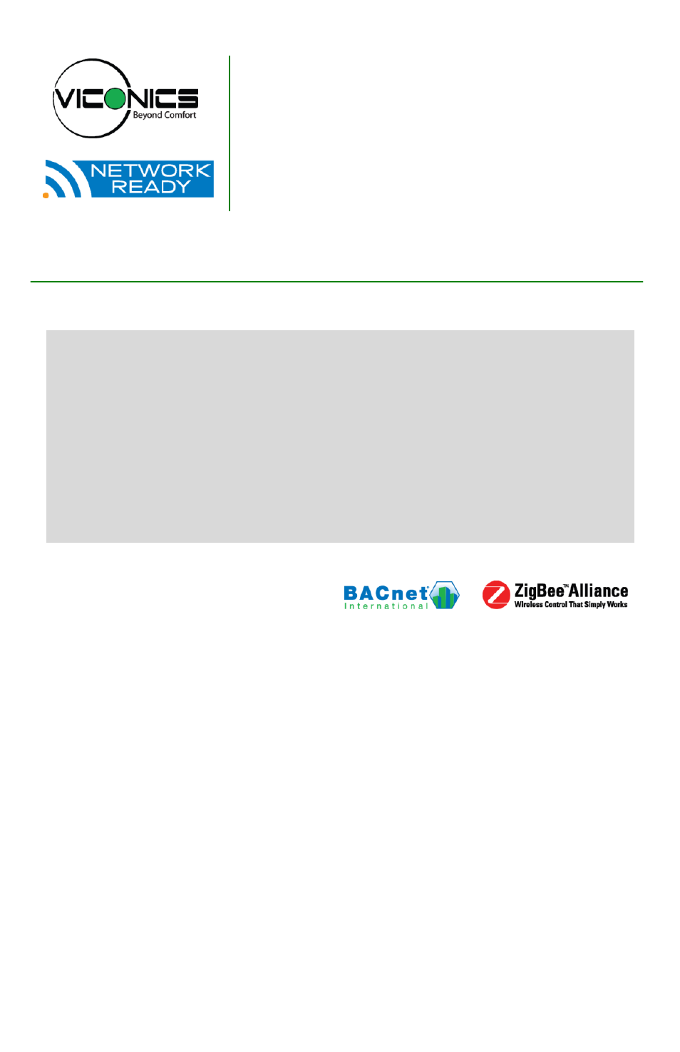 Viconics VC3000 Installation Manual User Manual | 10 pages