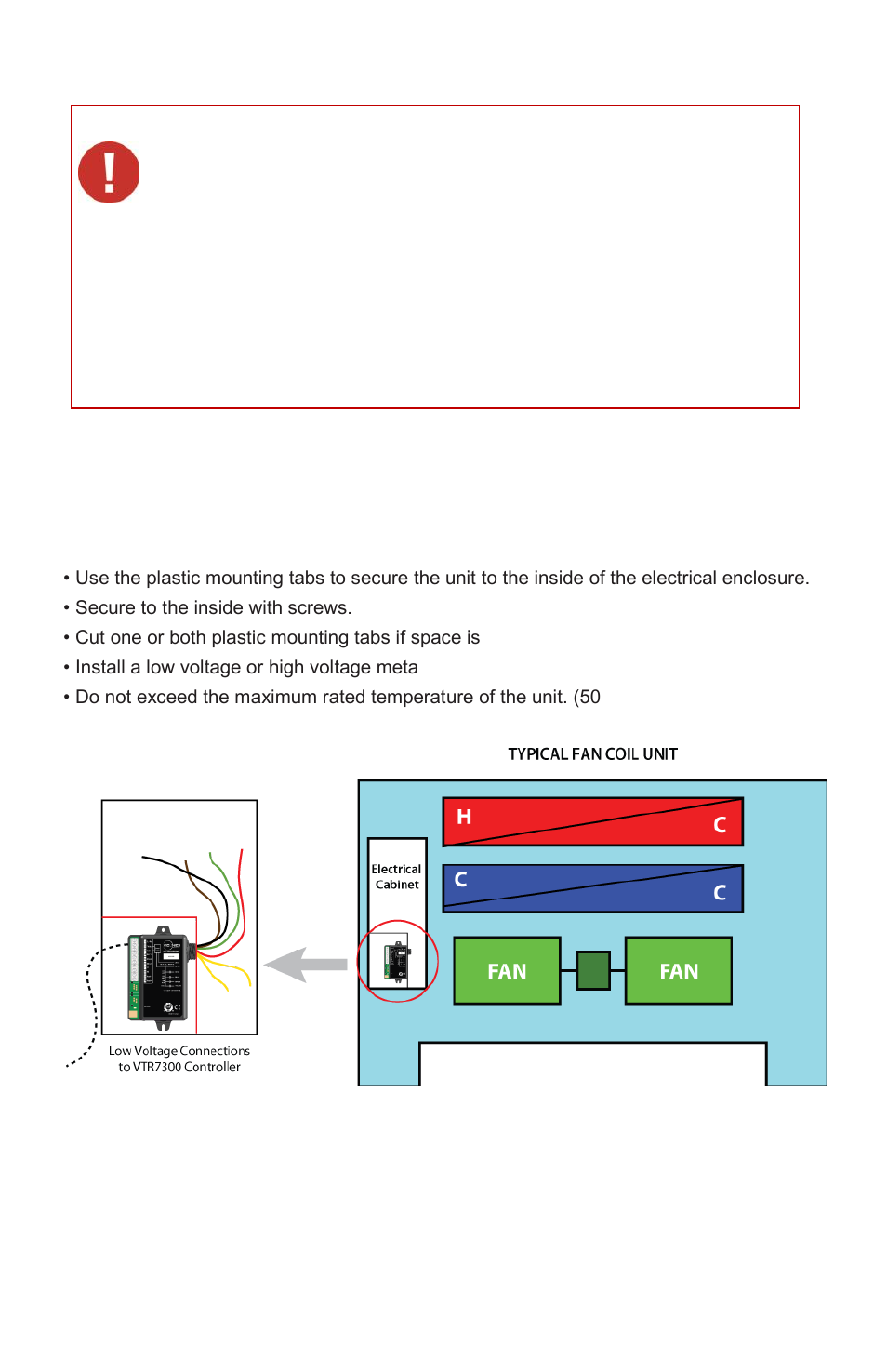 Installation | Viconics VC3000 Installation Manual User Manual | Page 2 / 10