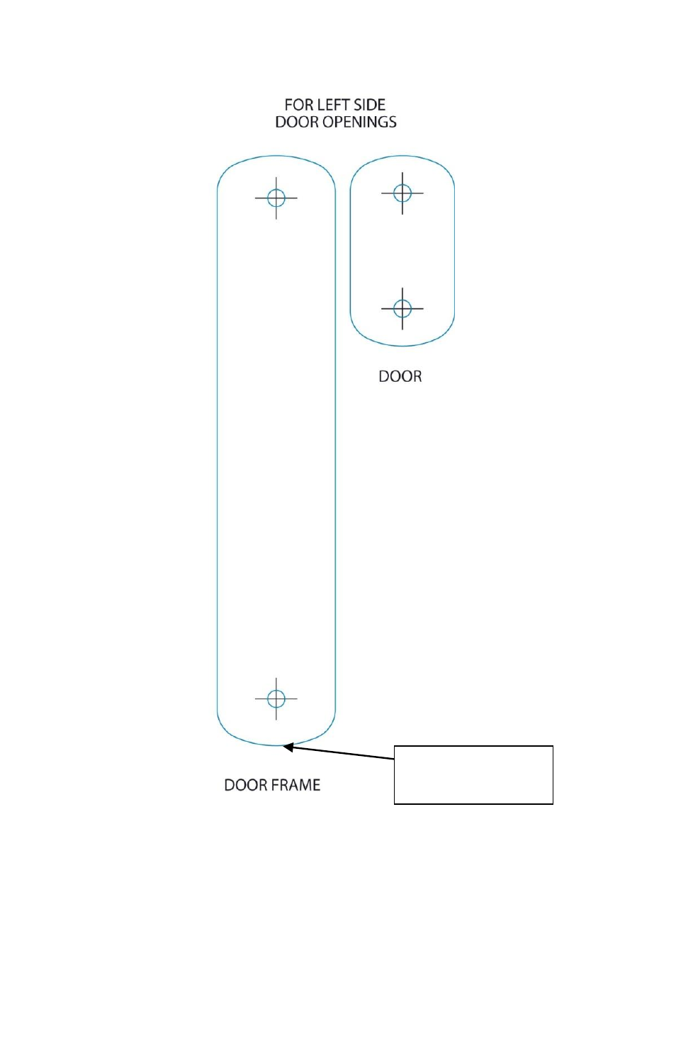 Mounting templates | Viconics VWA5000 (Classic ZigBee) Installation Guide User Manual | Page 17 / 18