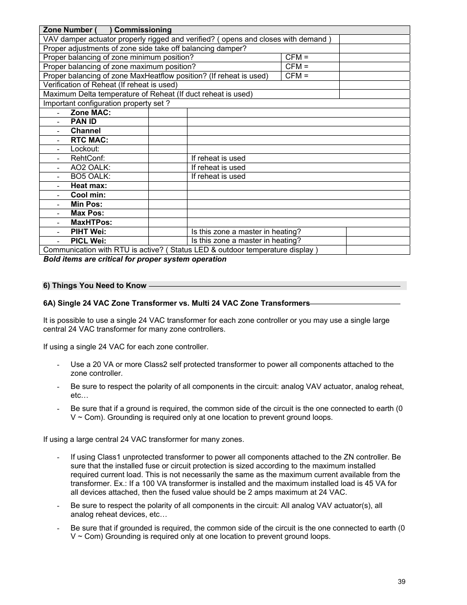 Viconics VWZS Application Guide User Manual | Page 39 / 40