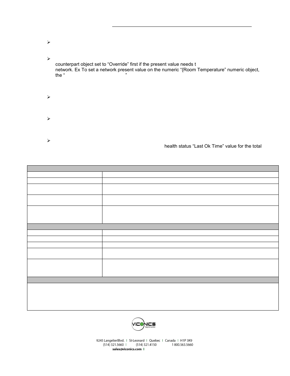 Viconics VWZS Integration Guide User Manual | Page 70 / 70